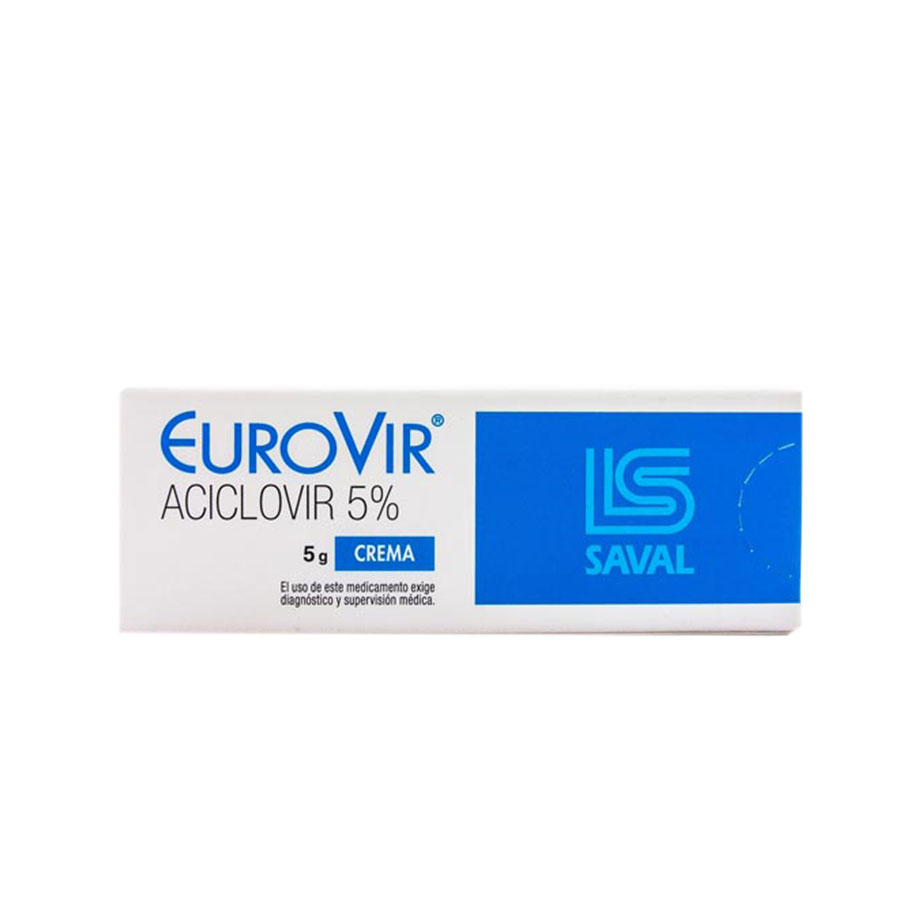 Imagen de  EUROVIR 50 mg ECUAQUIMICA en Crema