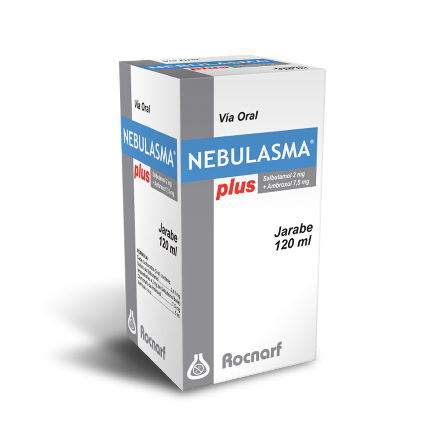 Imagen de  NEBULASMA 2 mg x 7.5 mg ROCNARF Plus Jarabe