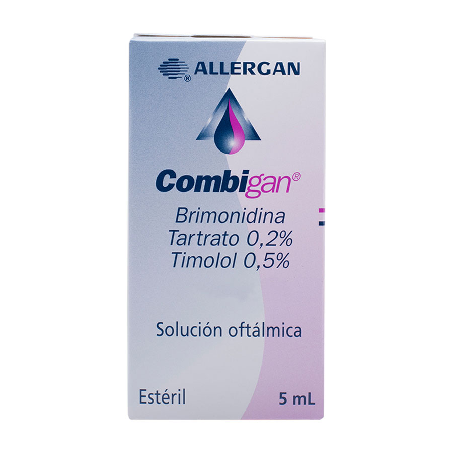 Imagen de  COMBIGAN 2 mg x 5 mg ALLERGAN Solución Oftálmica