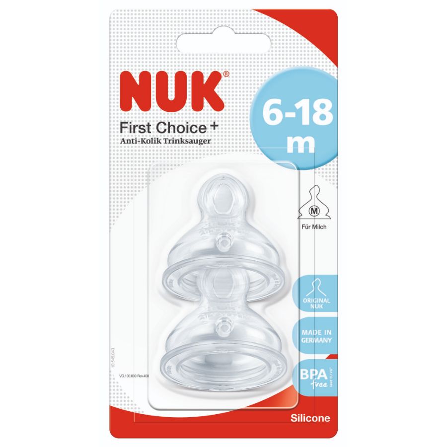 Imagen de Chupón nuk first choice silicona 6 a 18 meses