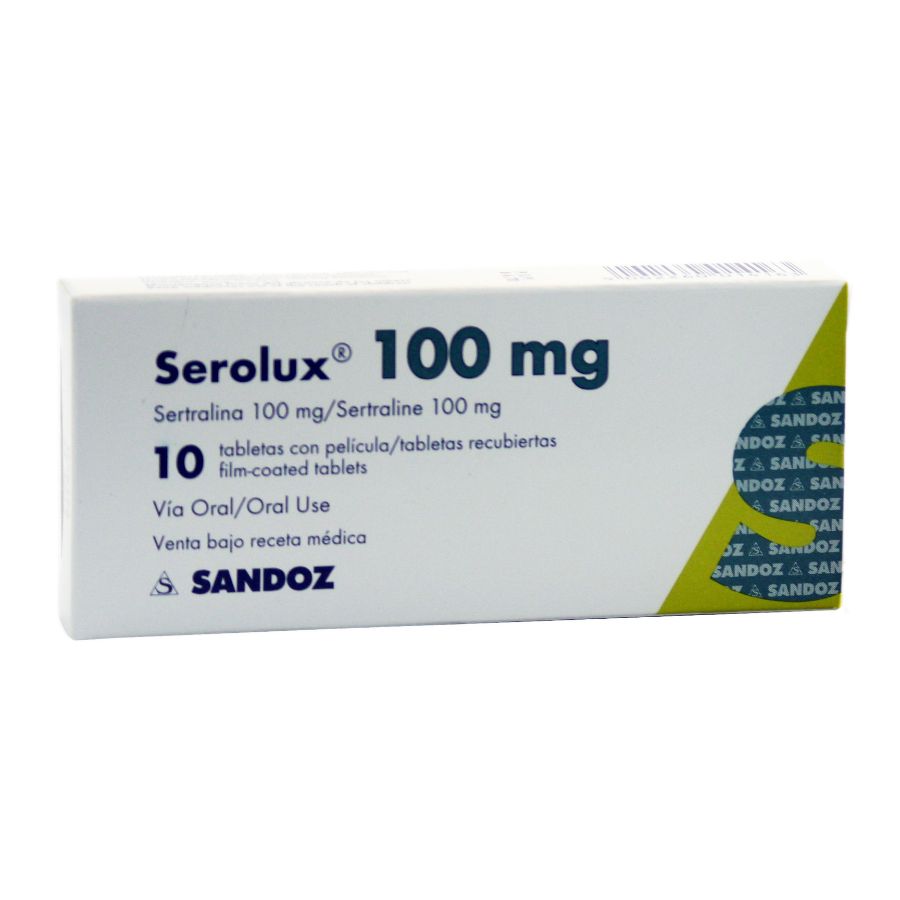 Imagen de  SEROLUX 100 mg DYVENPRO x 10 Tableta