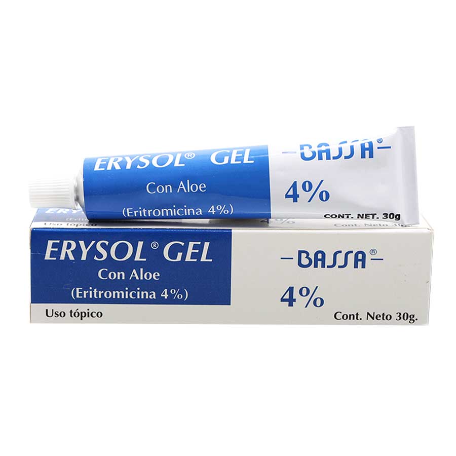 Imagen de Erysol 4% Bassa Farma Gel