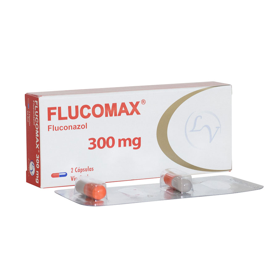Imagen para  FLUCOMAX 300 mg LABOVIDA x 2 Cápsulas                                                                                          de Pharmacys