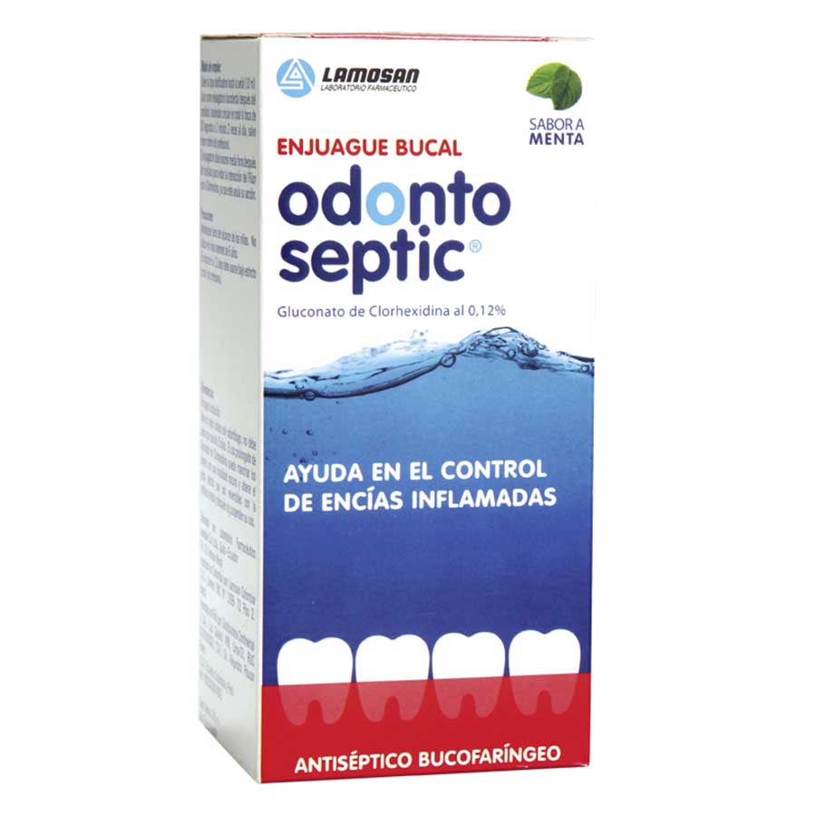 Imagen de  Enjuage bucal ODONTO SEPTIC Menta 37897 240 ml