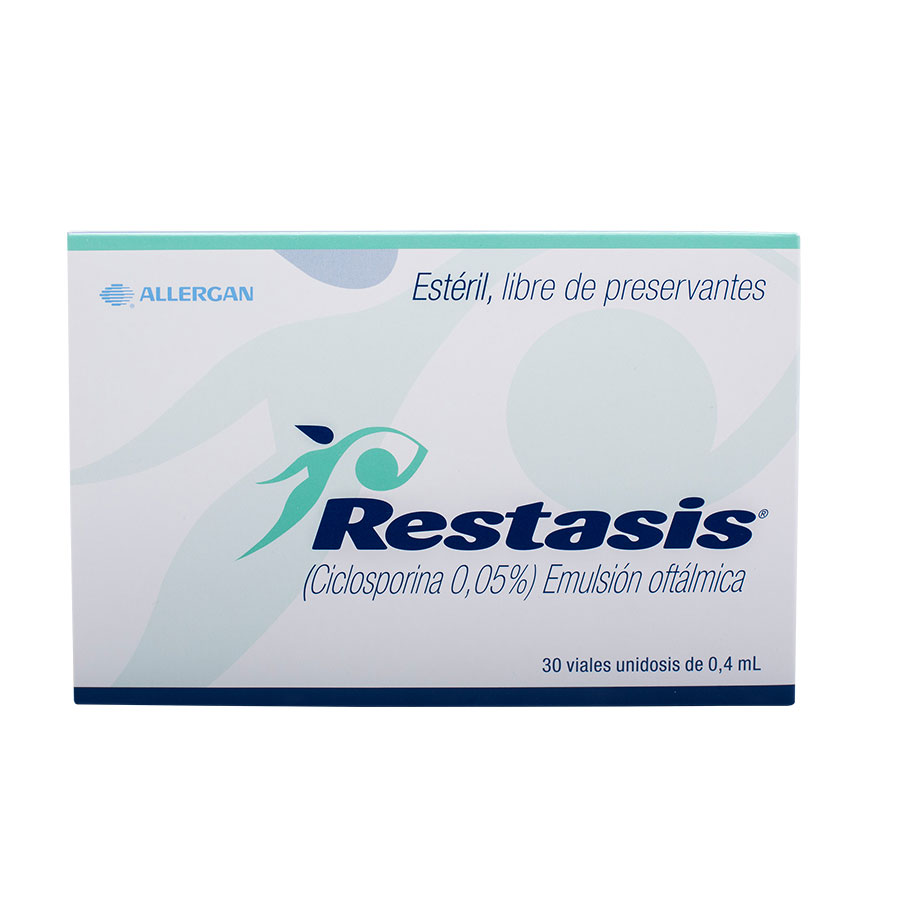 Imagen de  RESTASIS 0.4 ml ALLERGAN Emulsión