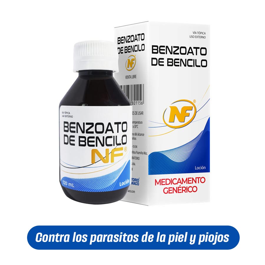 Imagen de  BENZOATO BENCILO NEO-FARMACO Loción