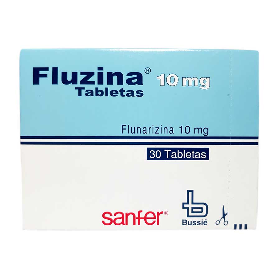 Imagen para  FLUZINA 10 mg SANFER x 30 Tableta                                                                                               de Pharmacys