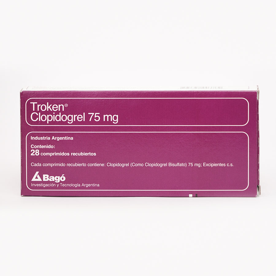 Imagen de Troken 75mg quifatex dist bago comprimidos