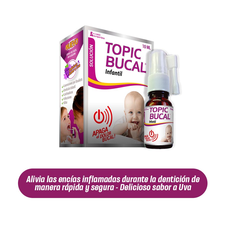Imagen de Analgésico bucal topic infantil 10ml