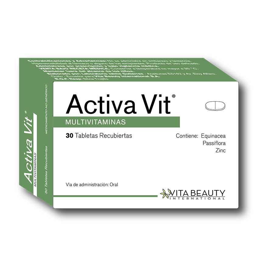 Imagen de Activavit 50/10mg vitabeauty internacional tableta