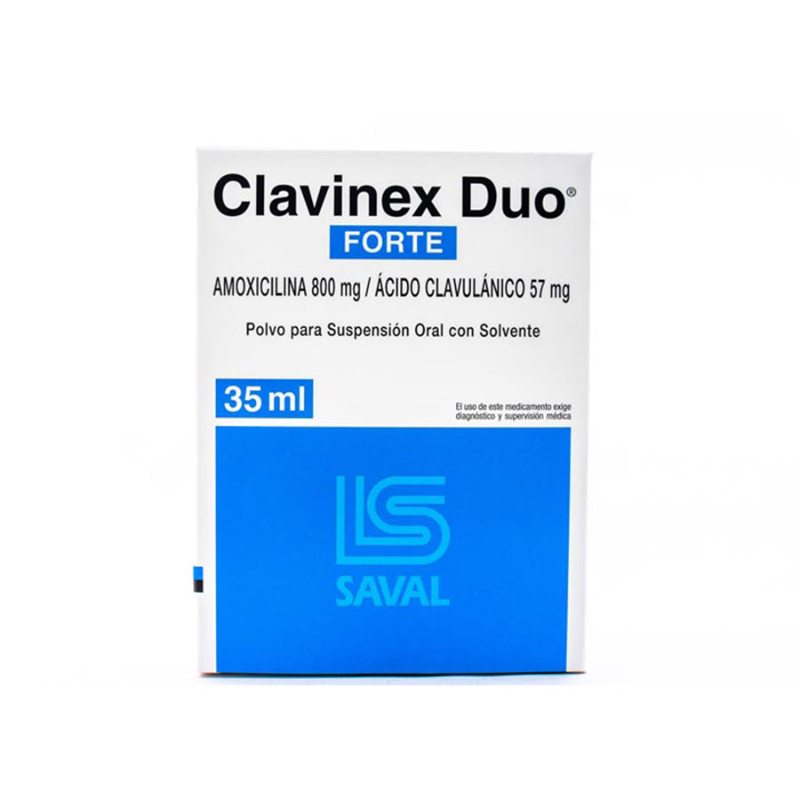 Imagen de Clavinex 800/57mg ecuaquimica - saval suspensión