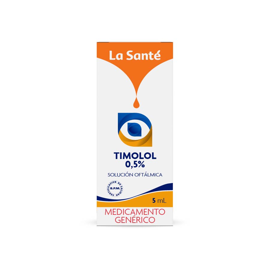 Imagen de Timolol 0.5% la sante tableta