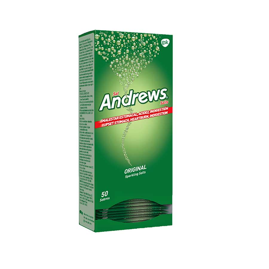 Imagen de Andrews  clásica caja x 50 sobres x 50