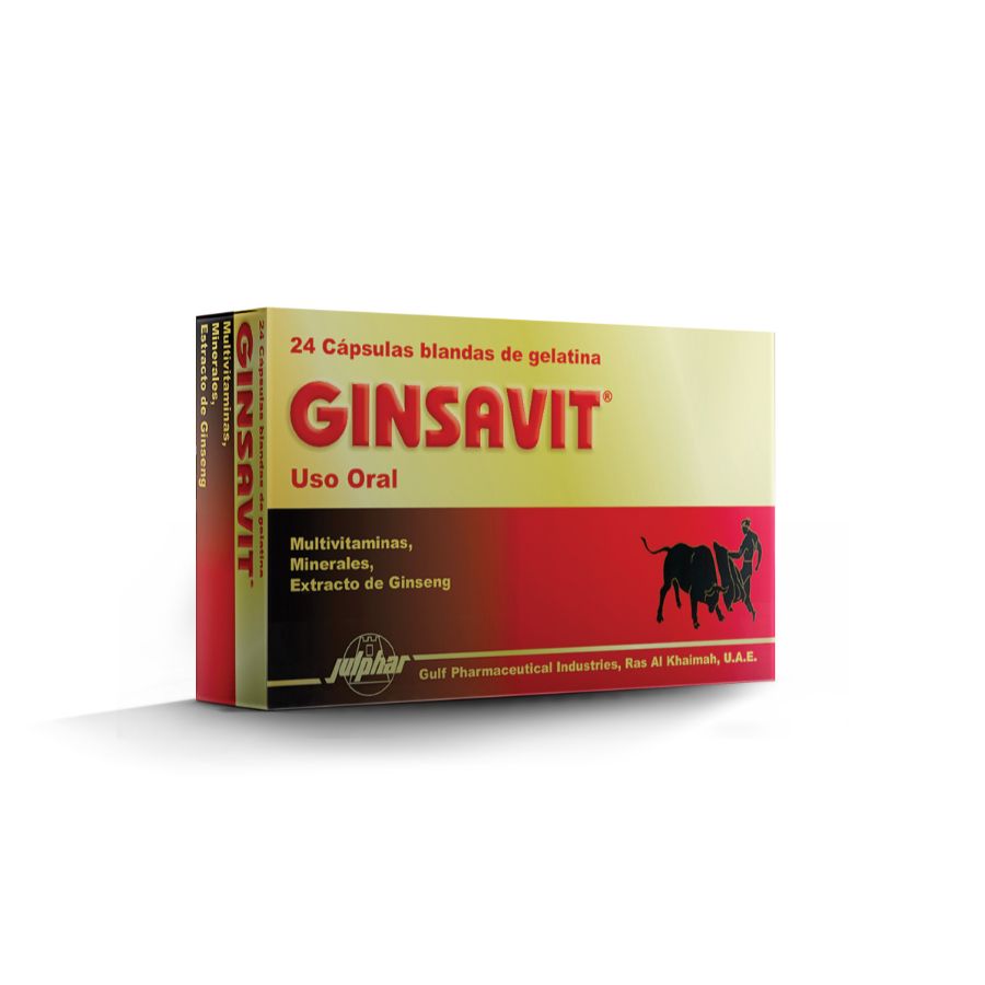 Imagen de Ginsavit cápsulas x 24