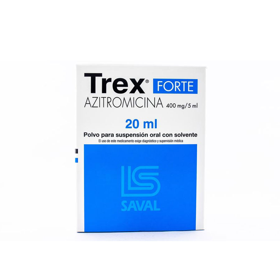 Imagen de  TREX 400 mg ECUAQUIMICA Forte Suspensión