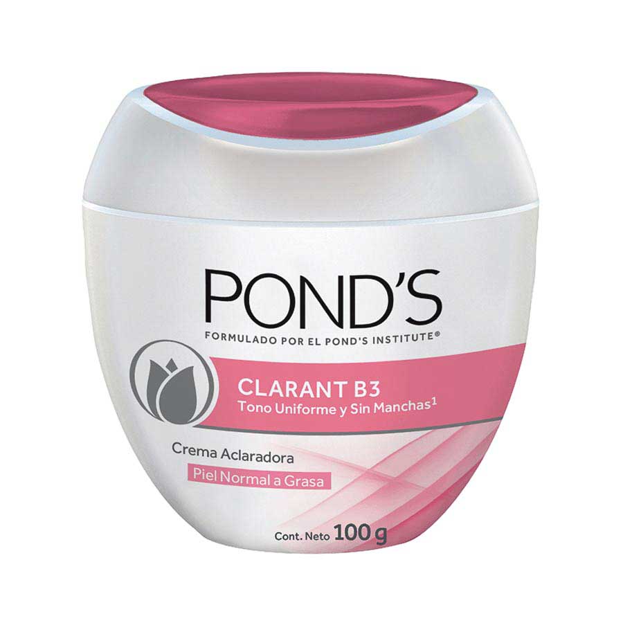 Imagen de Crema hidratante ponds clarant b3 piel normal a grasa 100 g