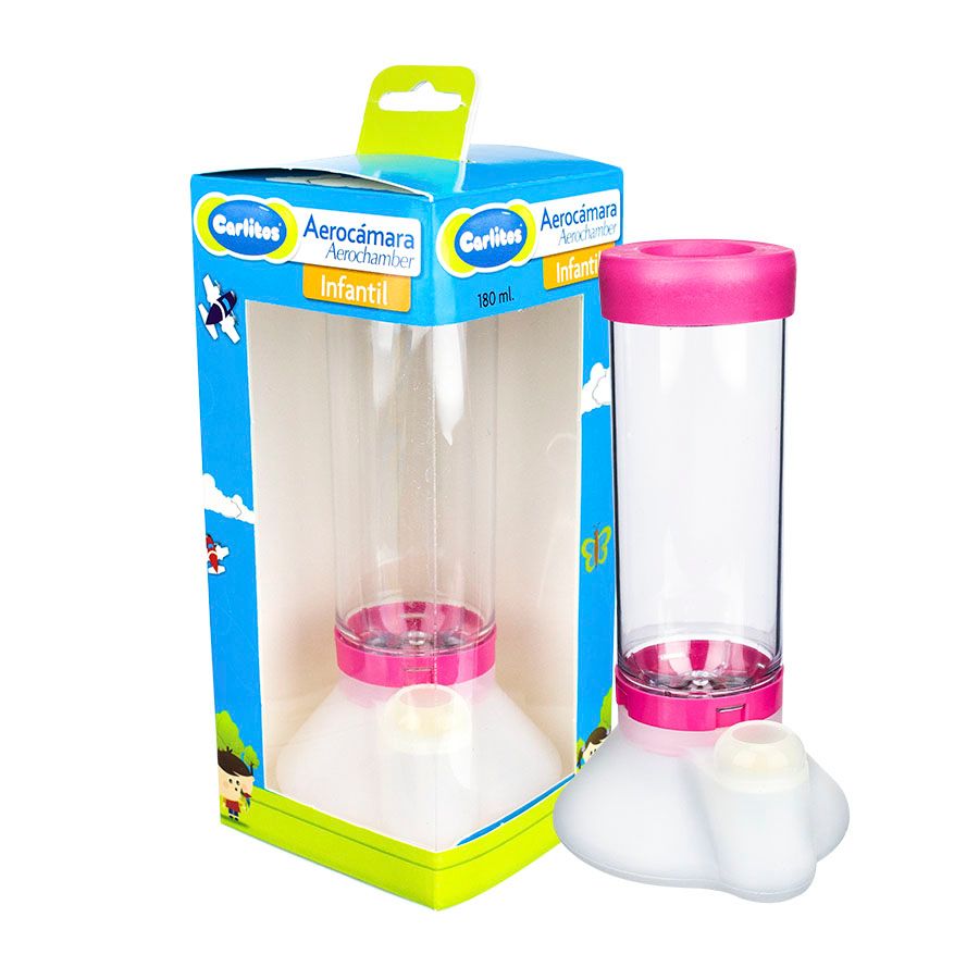 Imagen de Aerocámara carlitos infantil 180 ml