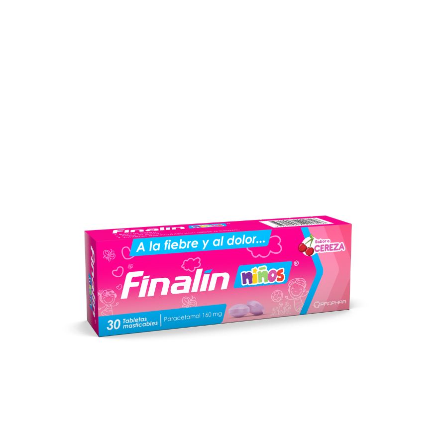 Imagen de Analgésico finalin tableta masticable x 30