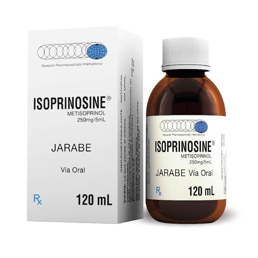 Imagen de Isoprinosine 250mg/5ml dyvenpro farma eticos 1 jarabe