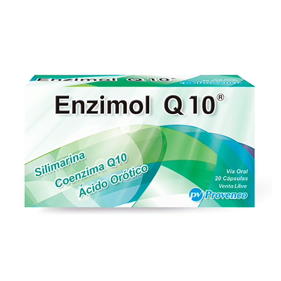 Imagen de Enzimol 140 mg x 25 mg x 10mg cápsulas x 20
