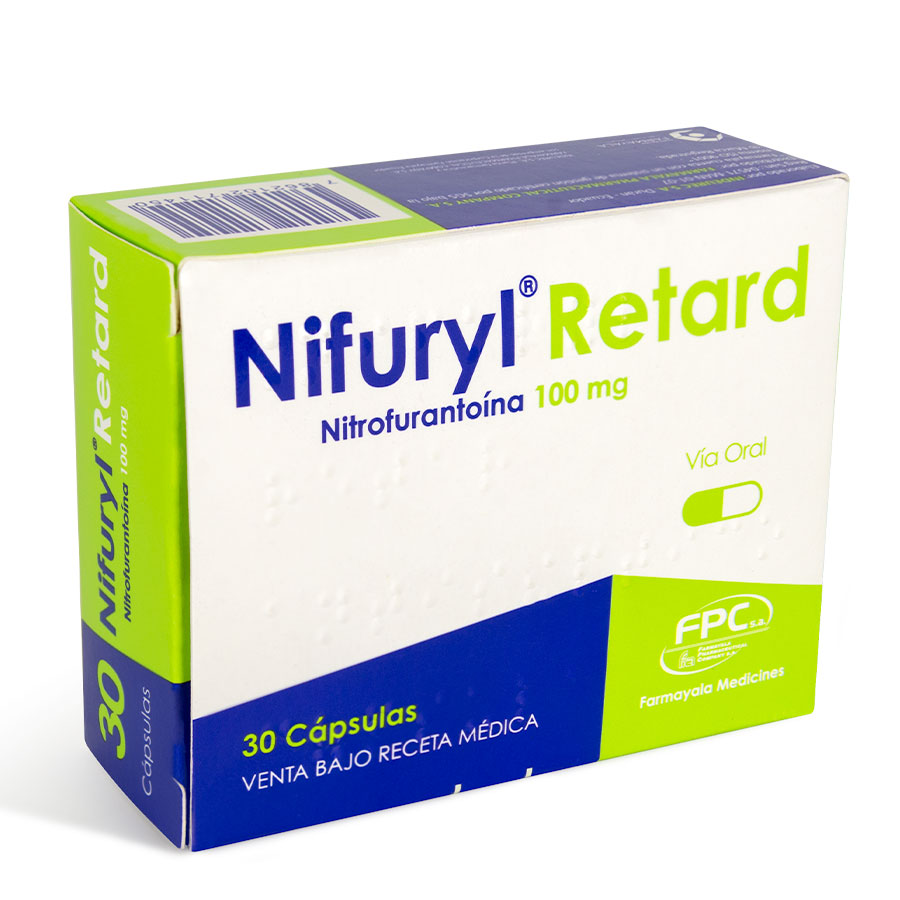 Imagen de  NIFURYL 100 mg ITALFARMA x 30 Cápsulas