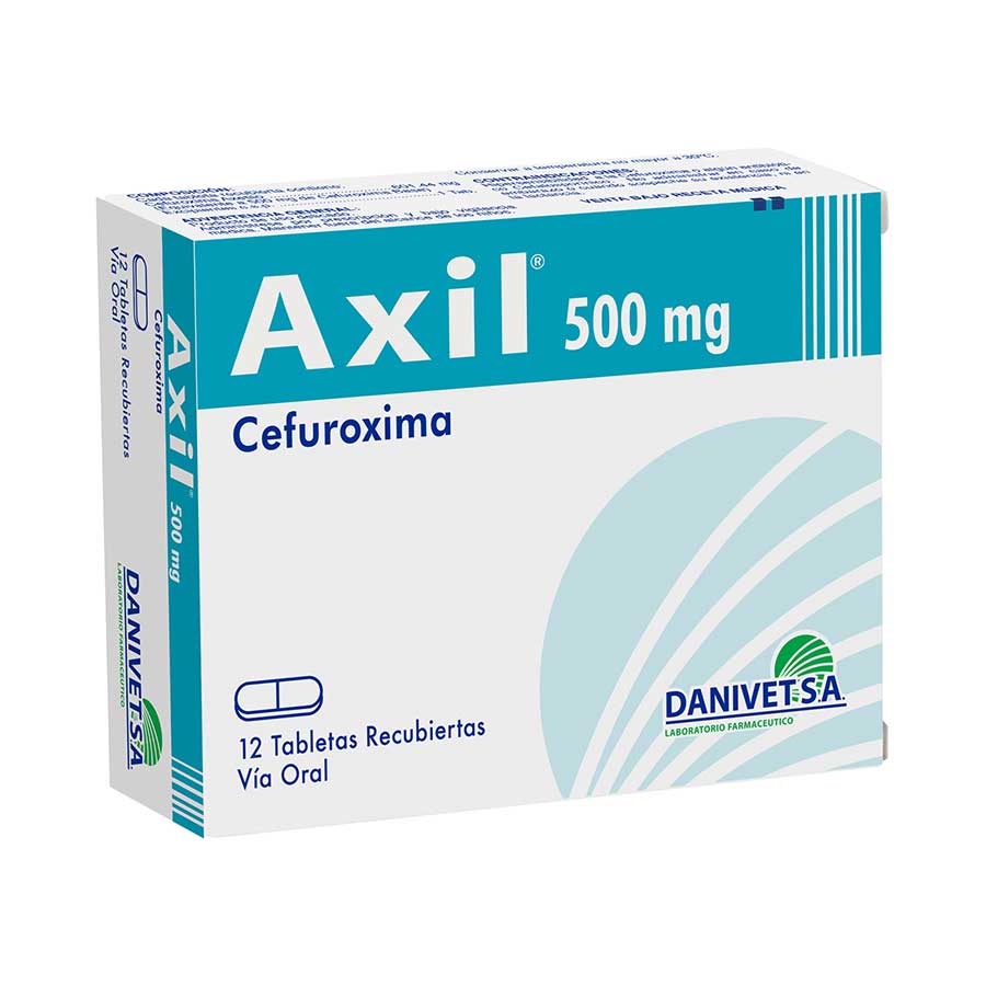 Imagen para  AXIL 500 mg DANIVET x 12 Tableta Recubierta                                                                                     de Pharmacys