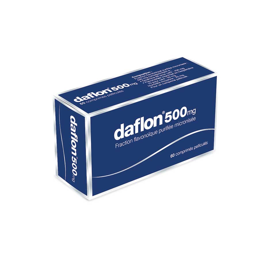 Imagen para Daflon 500mg quifatex repr servier comprimidos                                                                                   de Pharmacys