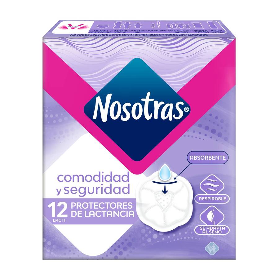Imagen de Protector de lactancia nosotras lacti x 12 unds