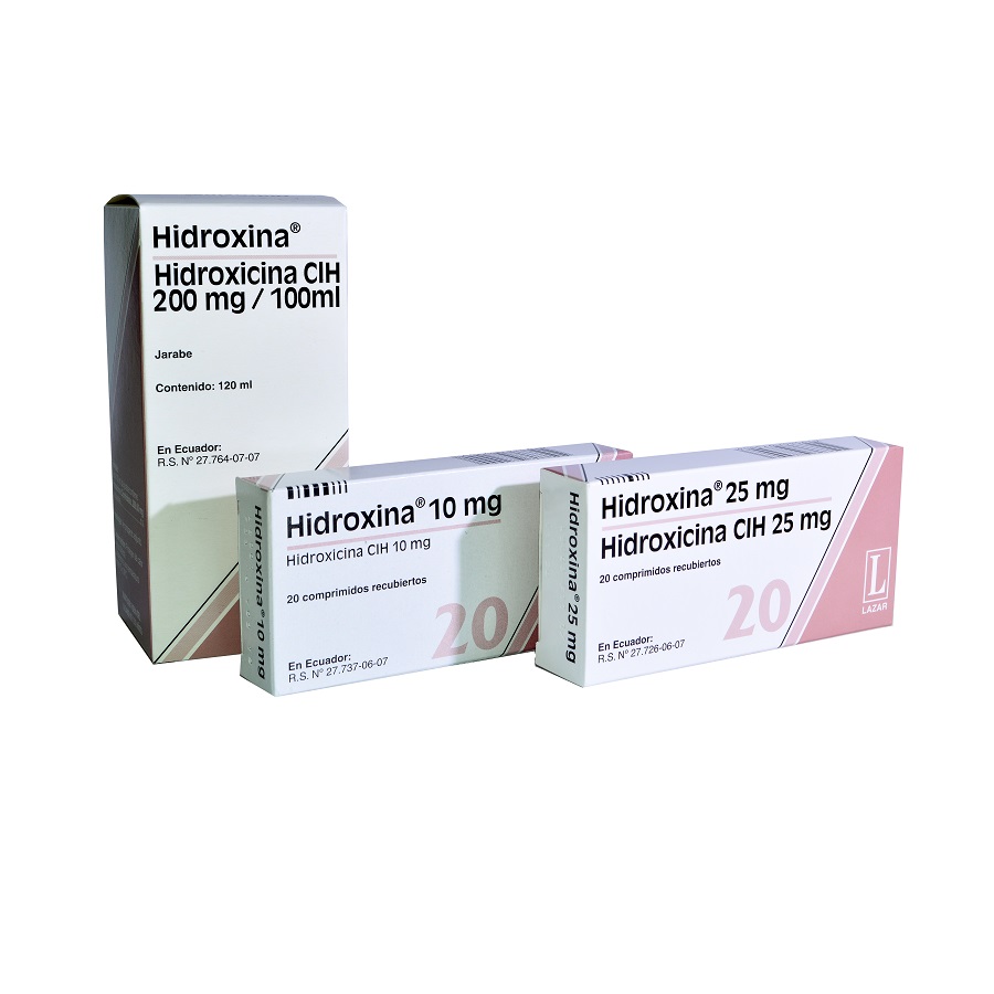 Imagen para Hidroxina 25mg leterago - lazar comprimidos                                                                                      de Pharmacys