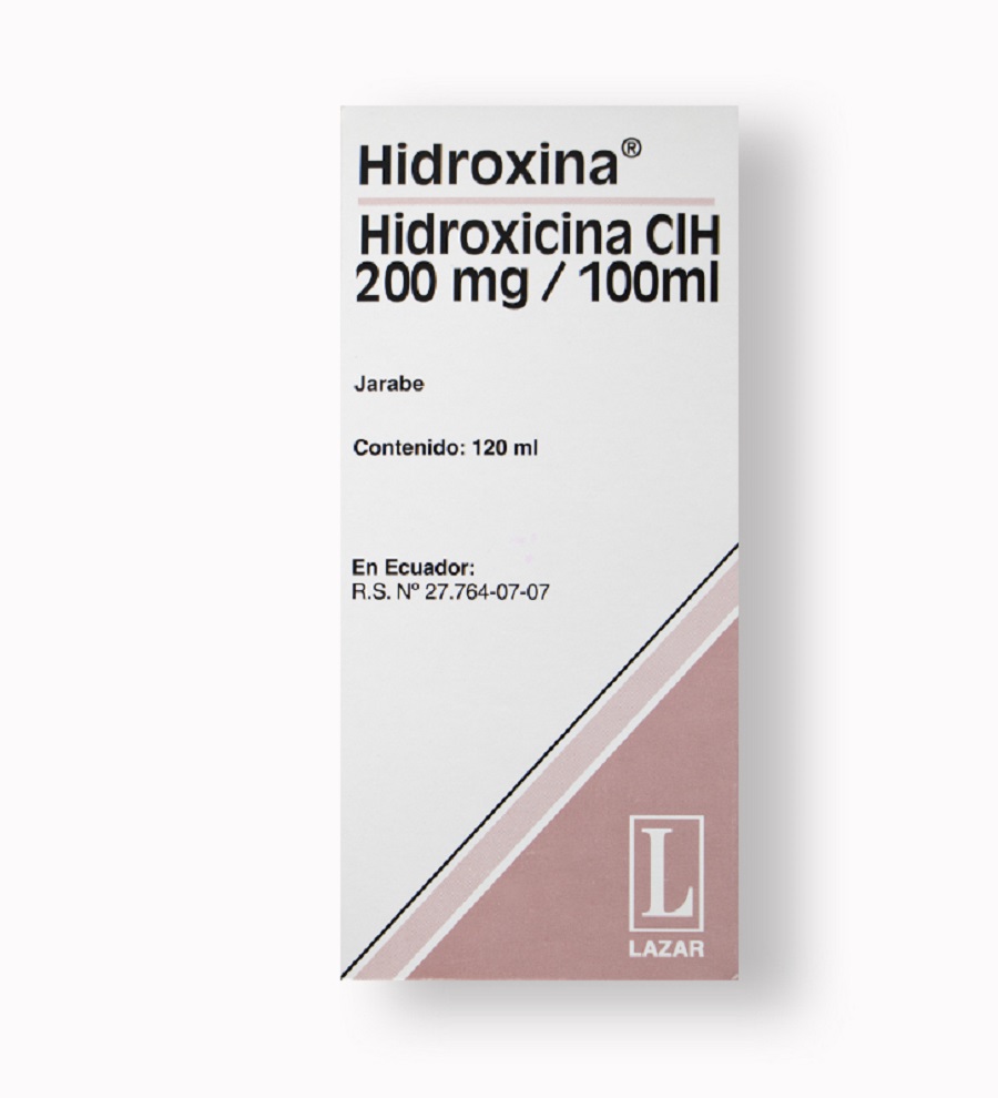 Imagen de  HIDROXINA 200 mg x 100 ml Jarabe