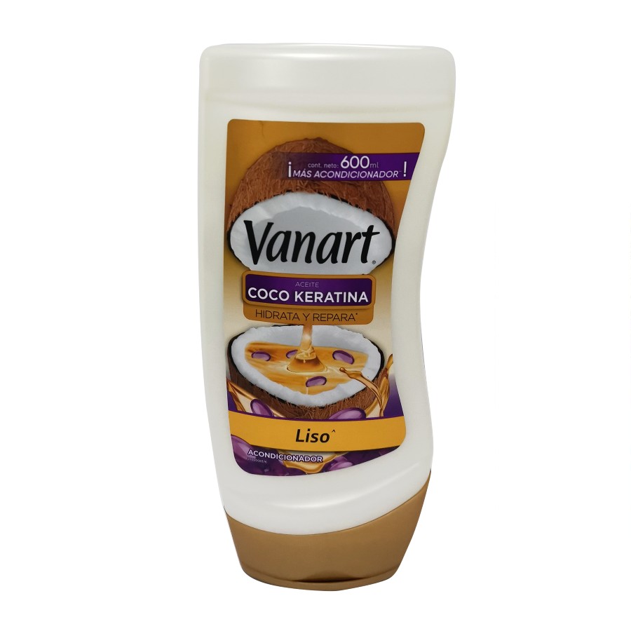 Imagen de Acondicionador vanart coco keratina liso 600ml