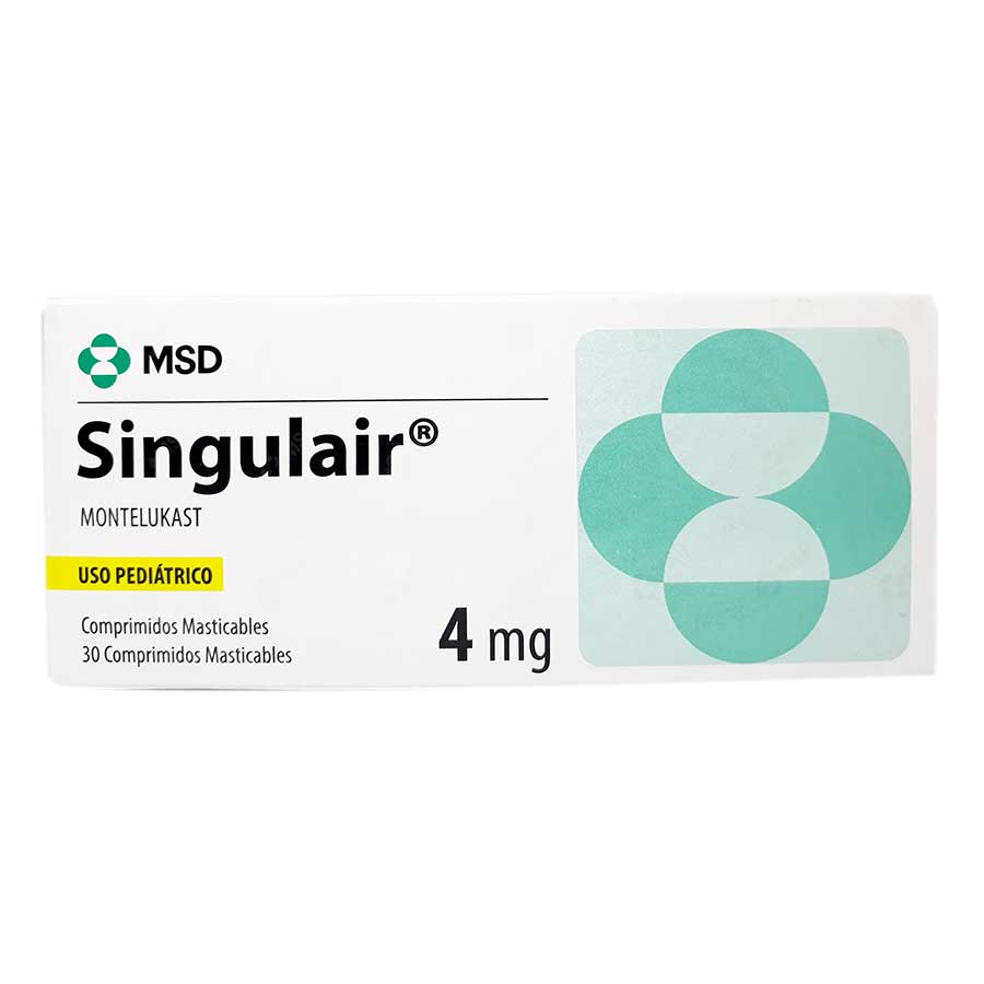 Imagen de  SINGULAIR 4 mg x 30 Comprimido Masticable