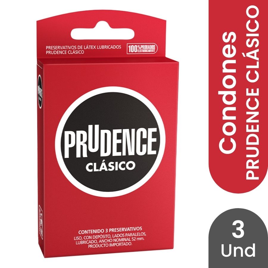Imagen de Preservativo prudence clásico x 3