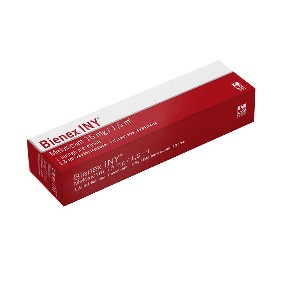 Imagen de  BIENEX 15 mg Ampolla Prellena