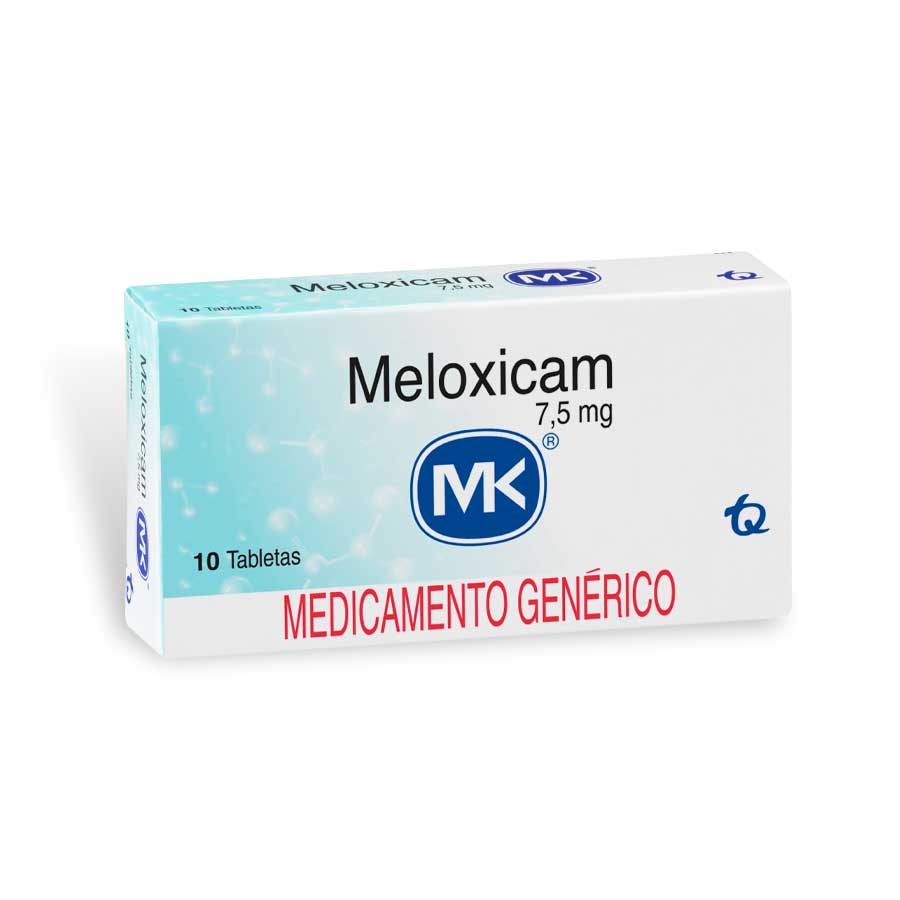 Imagen para  MELOXICAM 7,5 mg TECNOQUIMICAS x 10 Tableta                                                                                     de Pharmacys