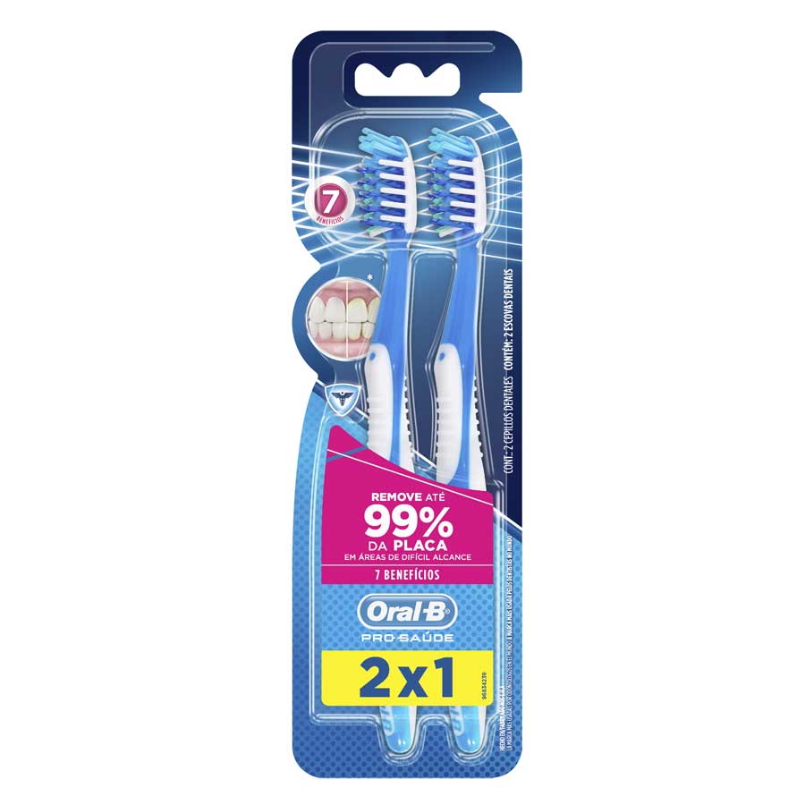 Imagen de Cepillo dental oral-b pro-salud 7 beneficios 2 unidades
