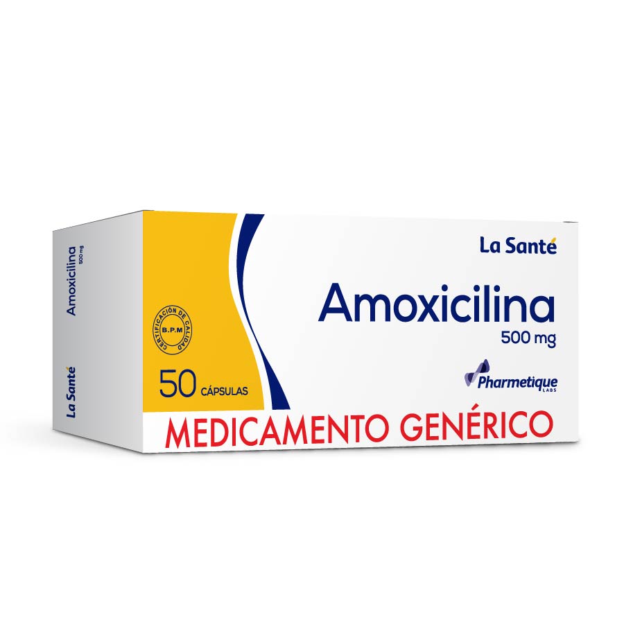 Imagen de Amoxicilina 500mg la sante cápsulas