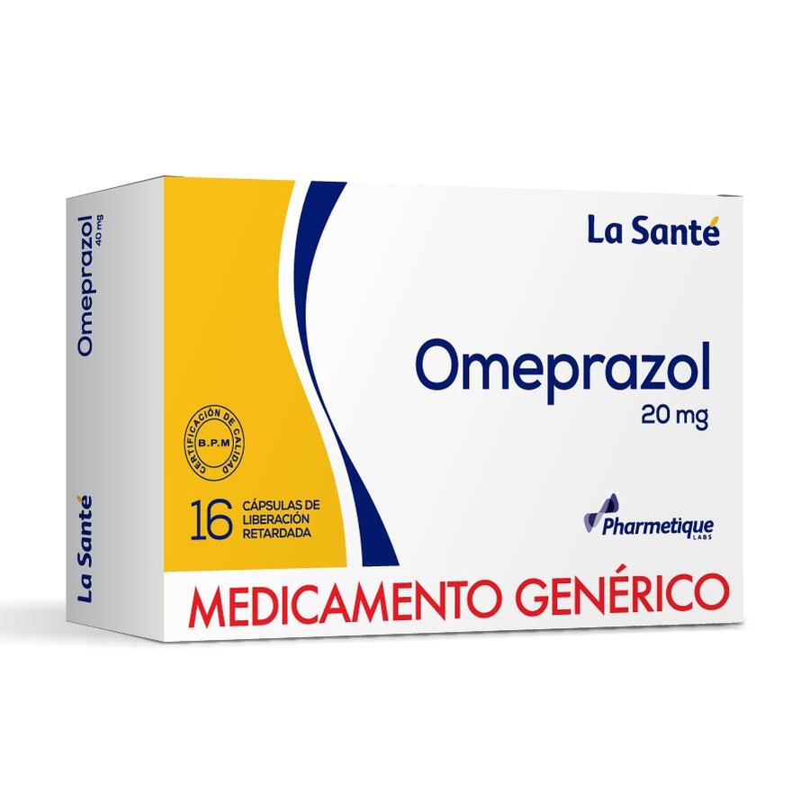 Imagen de Omeprazol 20mg la sante cápsulas