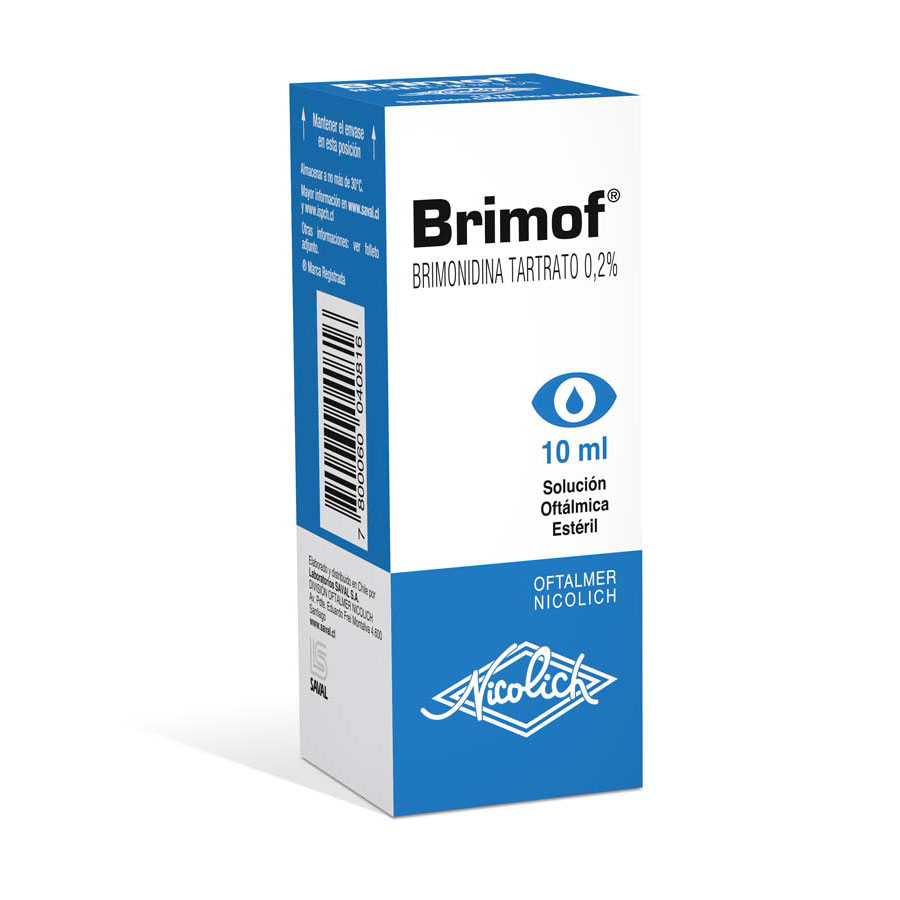 Imagen de  BRIMOF 2 mg ECUAQUIMICA Solución Oftálmica