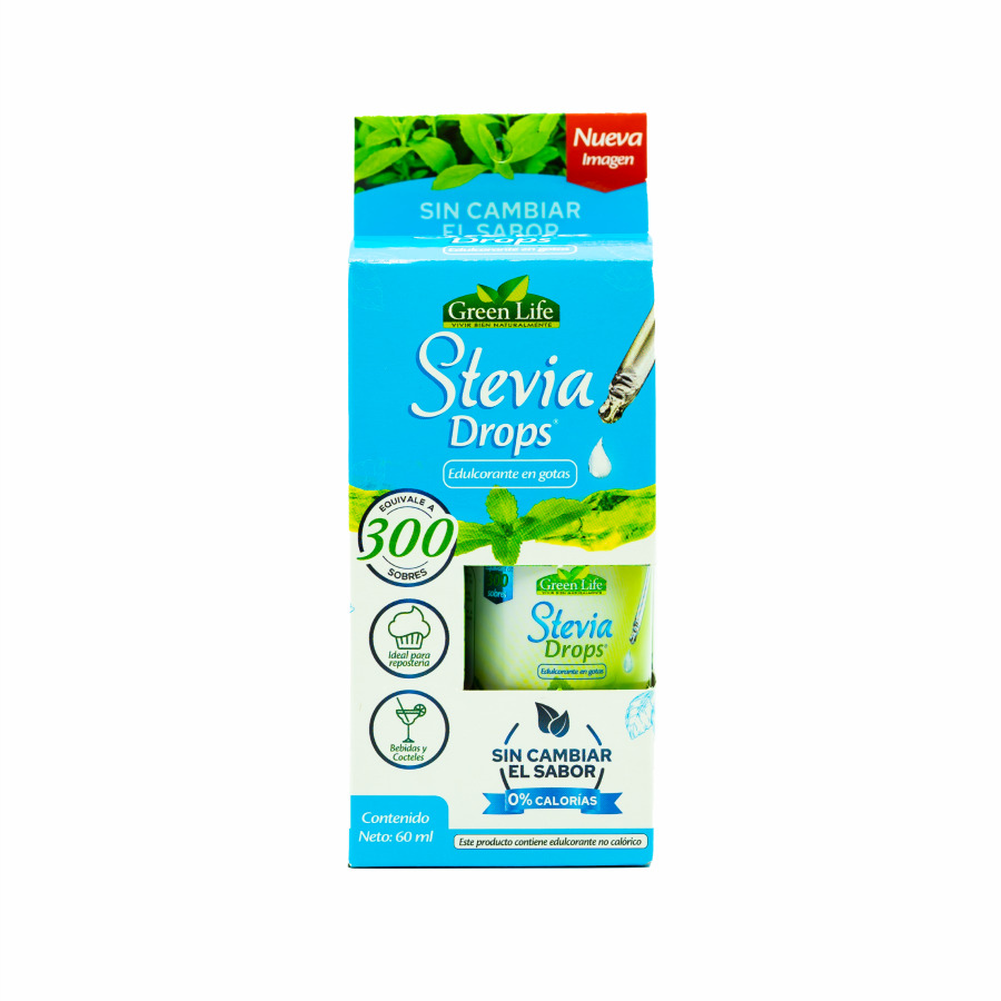 Imagen de Endulzante green life green life en gotas 60 ml