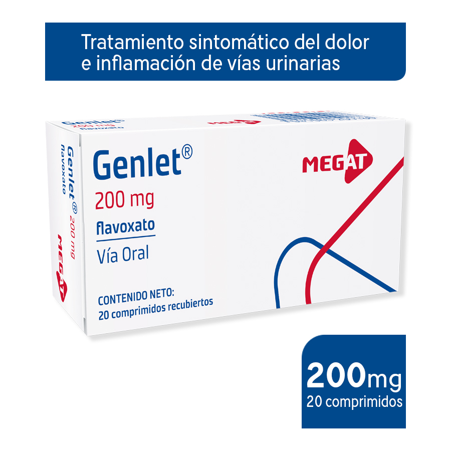 Imagen para  GENLET 200 mg x 20                                                                                                              de Pharmacys