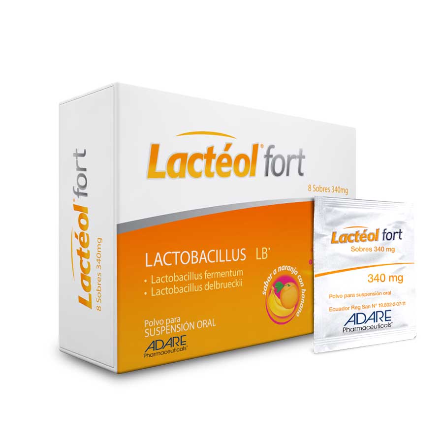 Imagen de Probiótico lacteol 340 mg en polvo x 8