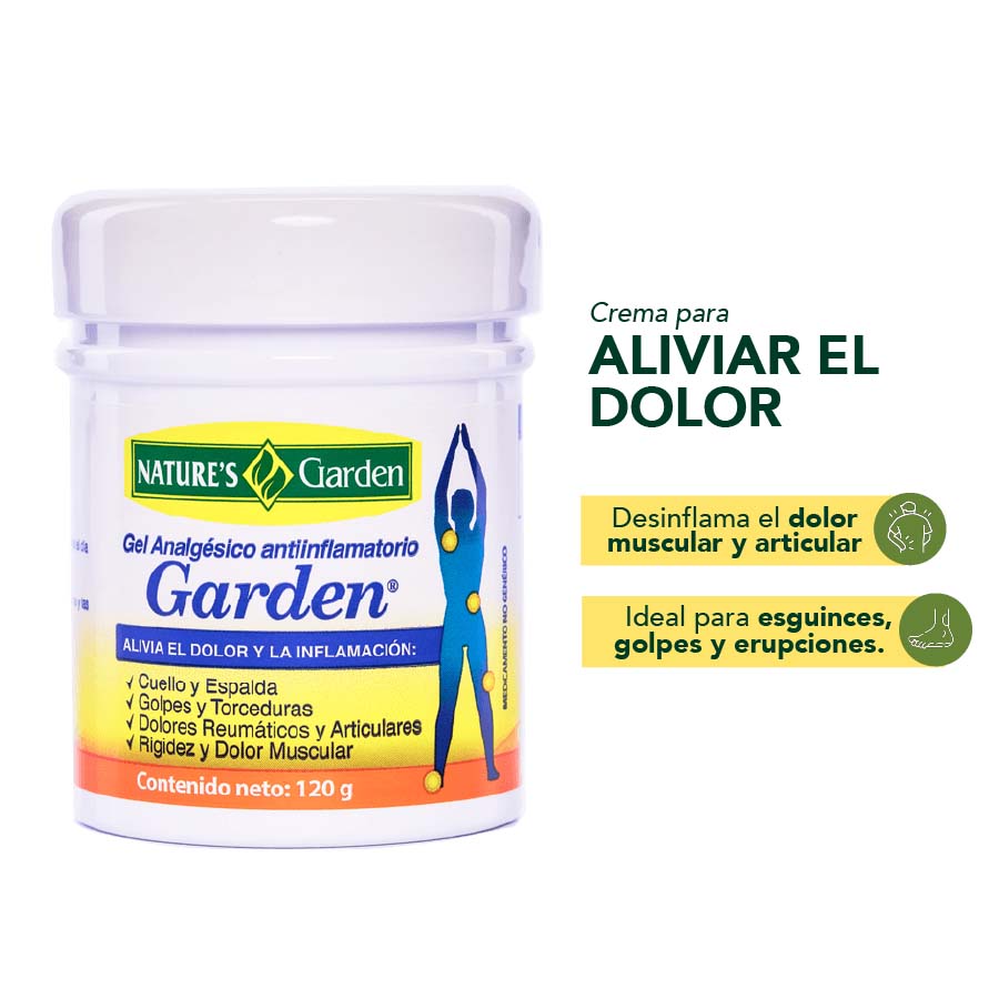 Imagen de Analgésico garden gel 120 g