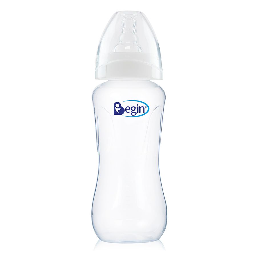 Imagen de Biberón Begin Cuello Estándar sin Agarradera de 9 oz