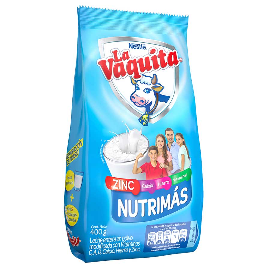 Imagen de Leche la vaquita en polvo 400 g