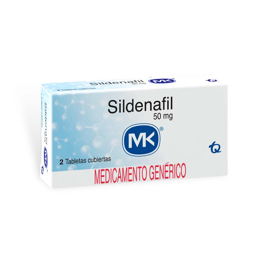 Imagen para  SILDENAFIL 50 mg TECNOQUIMICAS x 2 Tableta Recubierta                                                                           de Pharmacys