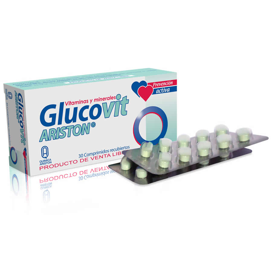 Imagen de Glucovit ariston comprimido recubierto x 30
