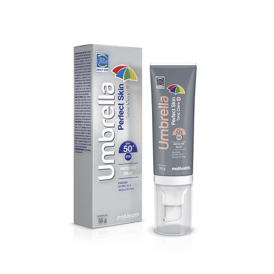 Imagen de Protector solar umbrella perfect skin fps 50 tono claro 50 g