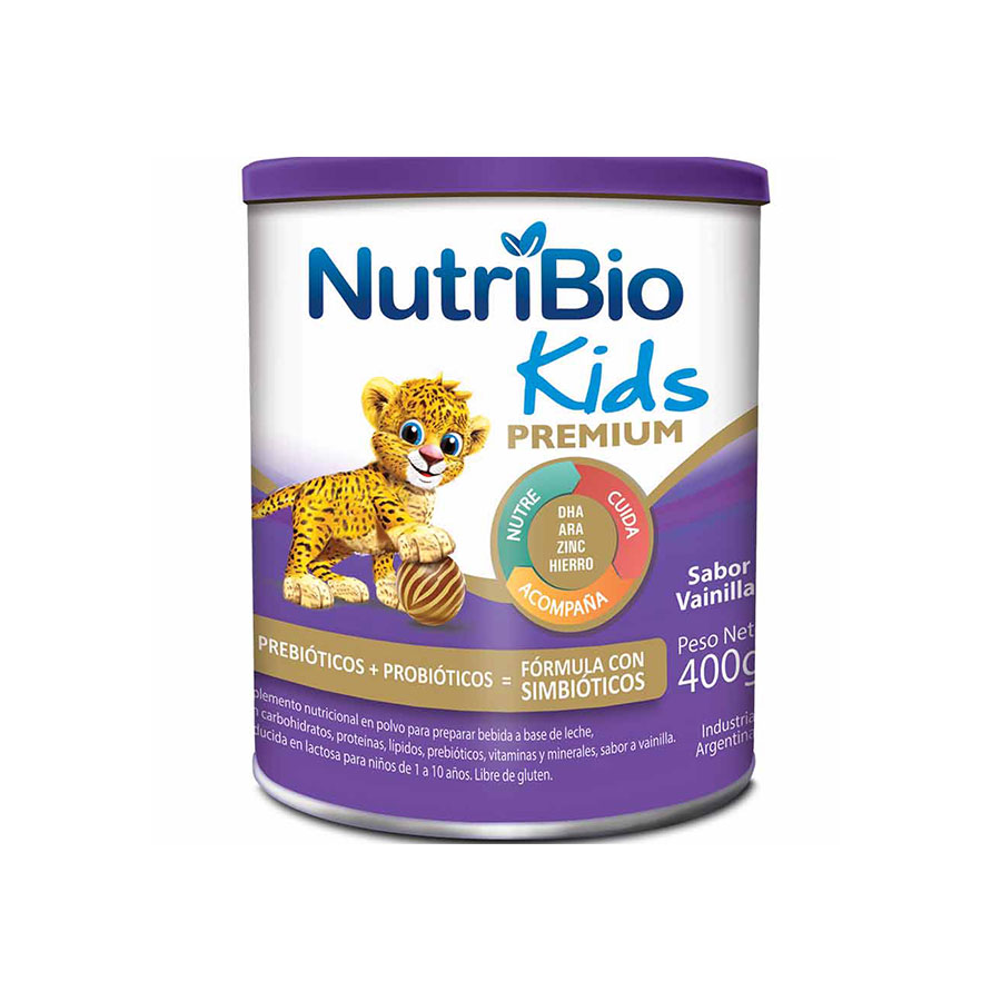 Imagen de  NUTRIBIO Kids Premium Vainilla en Polvo 400 g