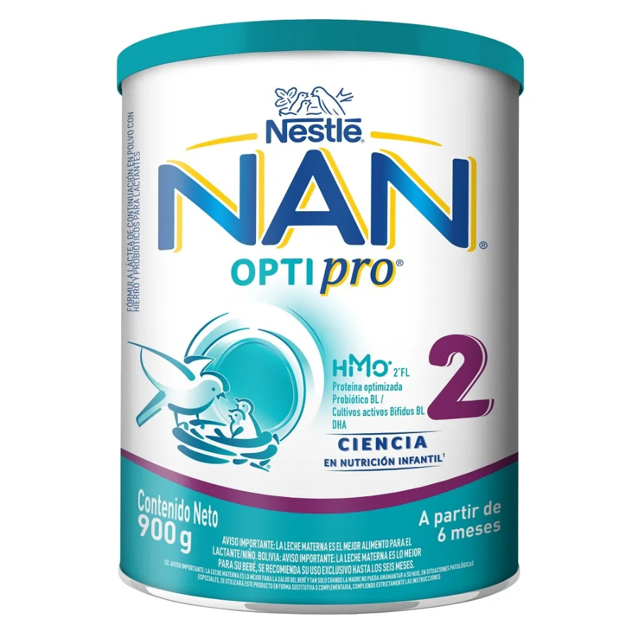 Imagen de Leche nan-2 opti-pro hmox900gr